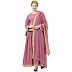 Lehenga abaya with matching Hijab- Puce Pink Lehenga abaya with matching Hijab- Puce Pink